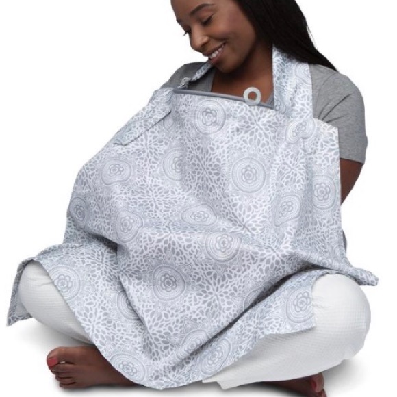 Brand new Boppy nursing cover in Boho Grey